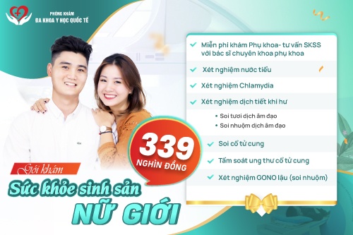 gói khám phụ khoa 399k phòng khám đa khoa y học quốc tế