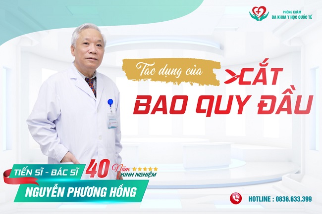 Lợi ích của cắt bao quy đầu