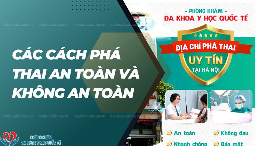 Các cách phá thai an toàn và không an toàn Chi phí và địa chỉ