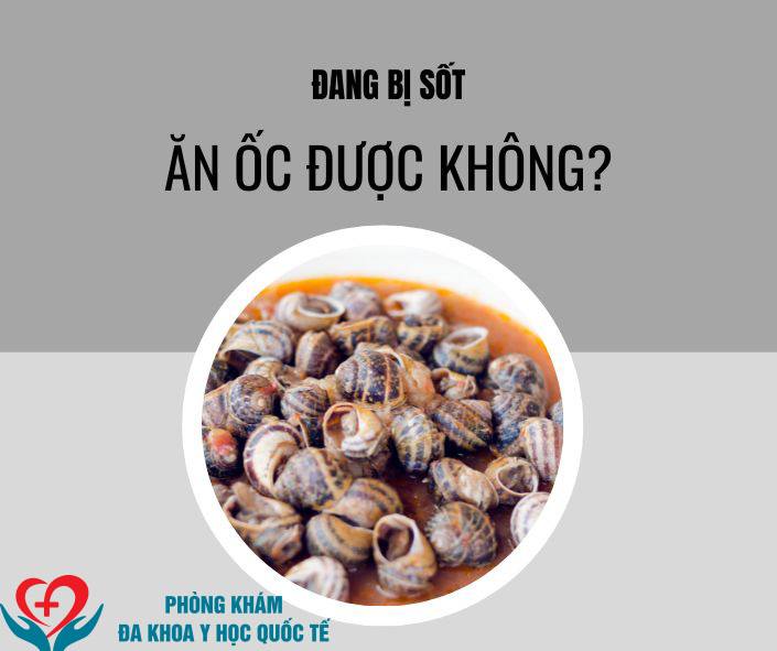 Sốt ăn ốc được không?