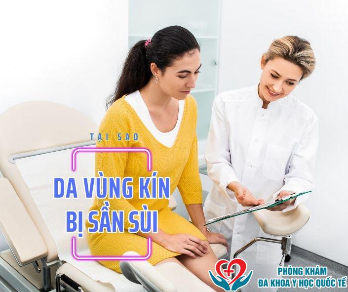 Tại sao da vùng kín bị sần sùi